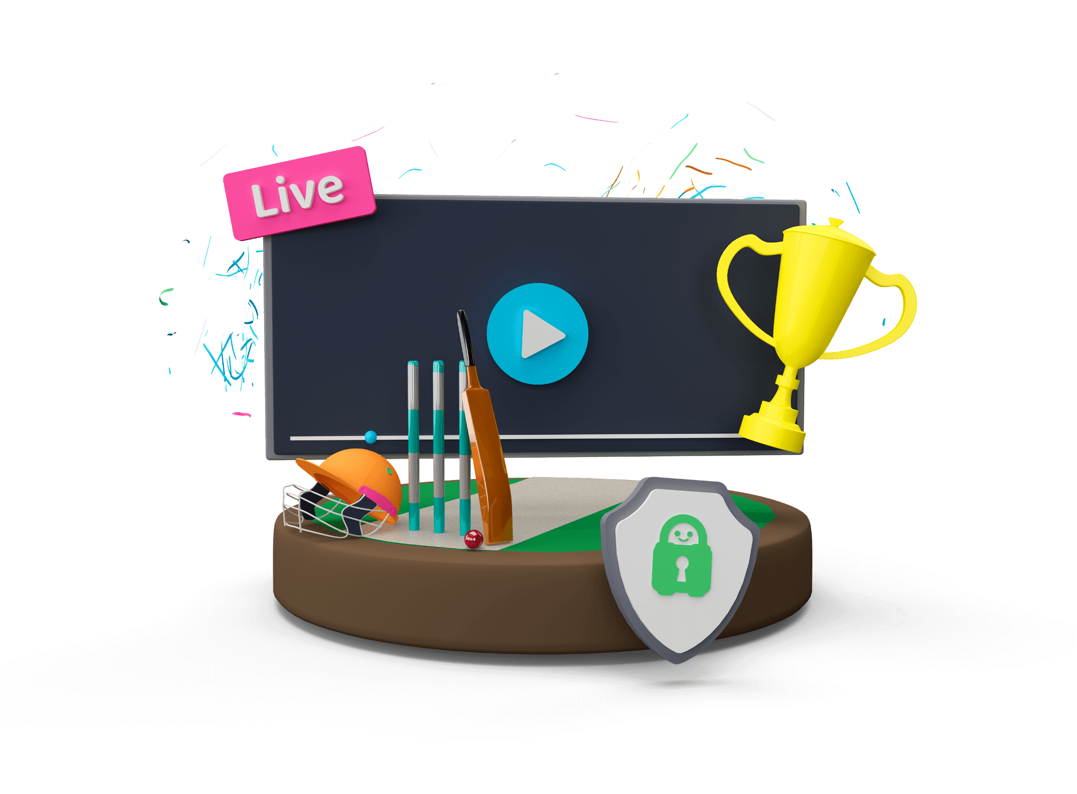The VPN Solution: How It Works for Cricket Streaming - contextual illustration