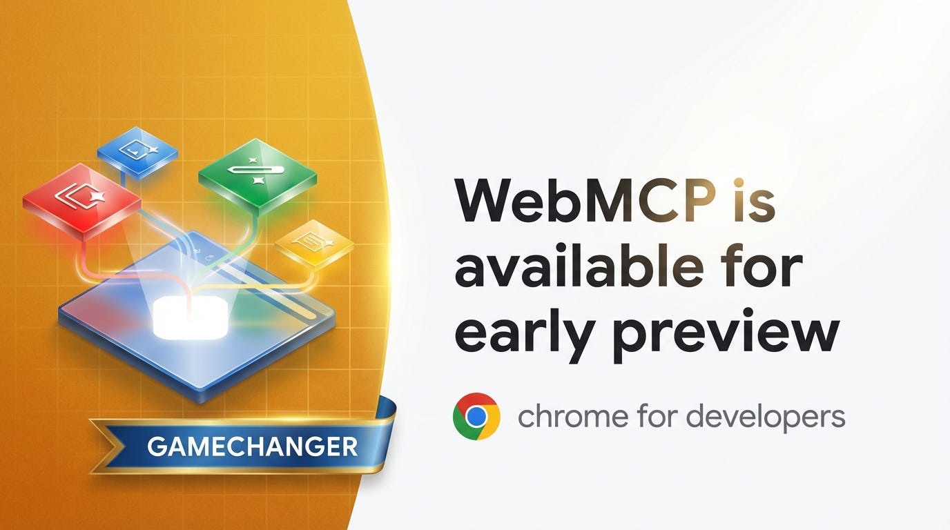 The Enterprise Case: Three Problems Web MCP Solves Simultaneously - visual representation