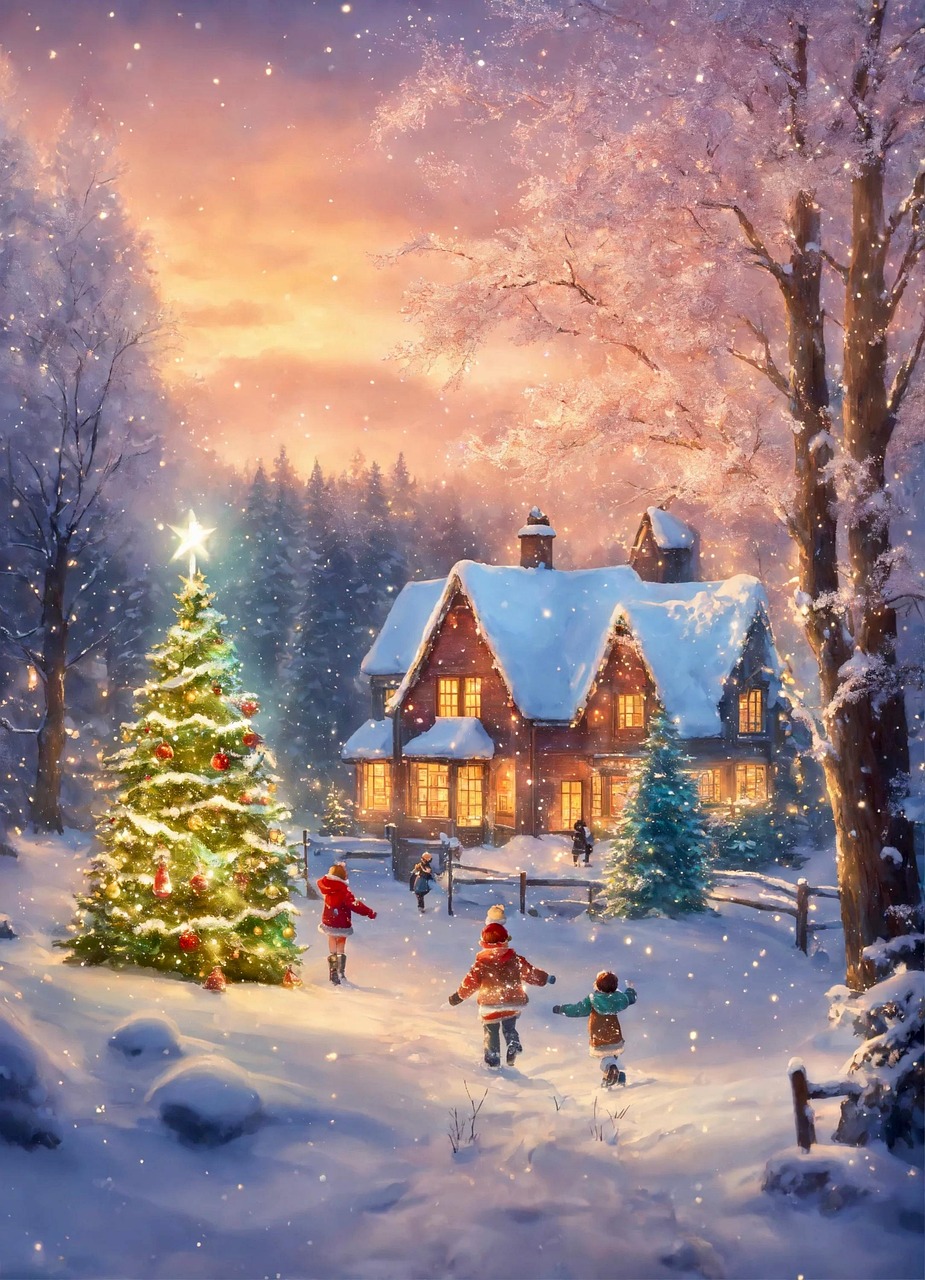 Chat GPT's Holiday: Luminescence - visual representation