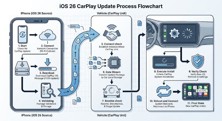 The Evolution of CarPlay - visual representation