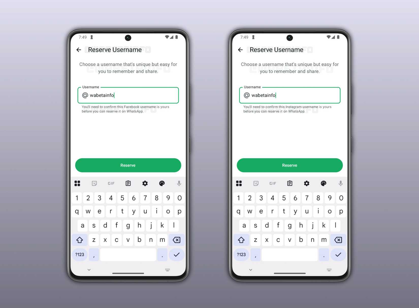 How to Reserve Your Username - visual representation