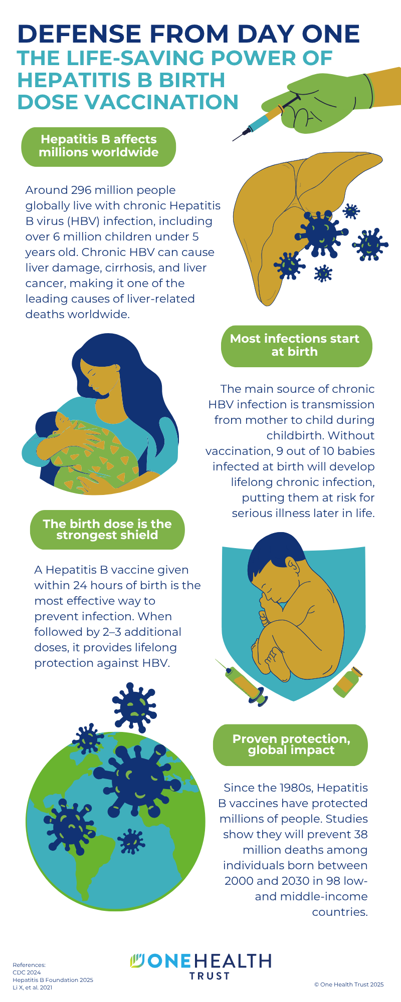 The CDC's Shift on Hepatitis B Birth Dose Recommendations - visual representation