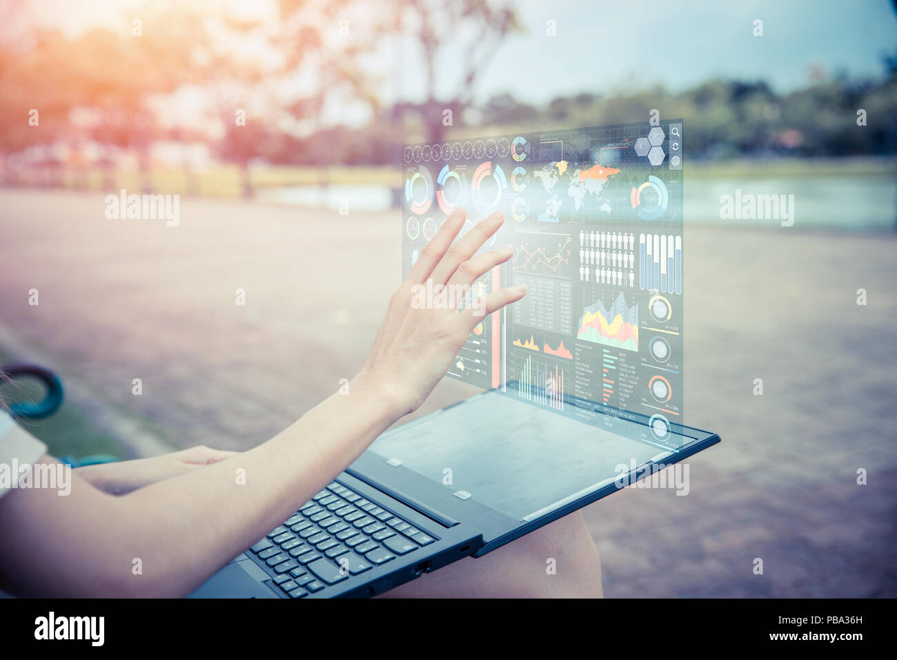 Future Trends in Portable Screen Technology - contextual illustration