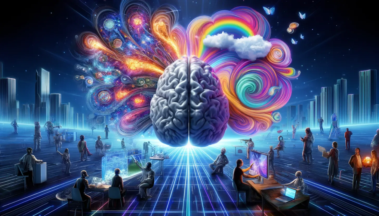 The Creative Potential of Hallucinations - visual representation