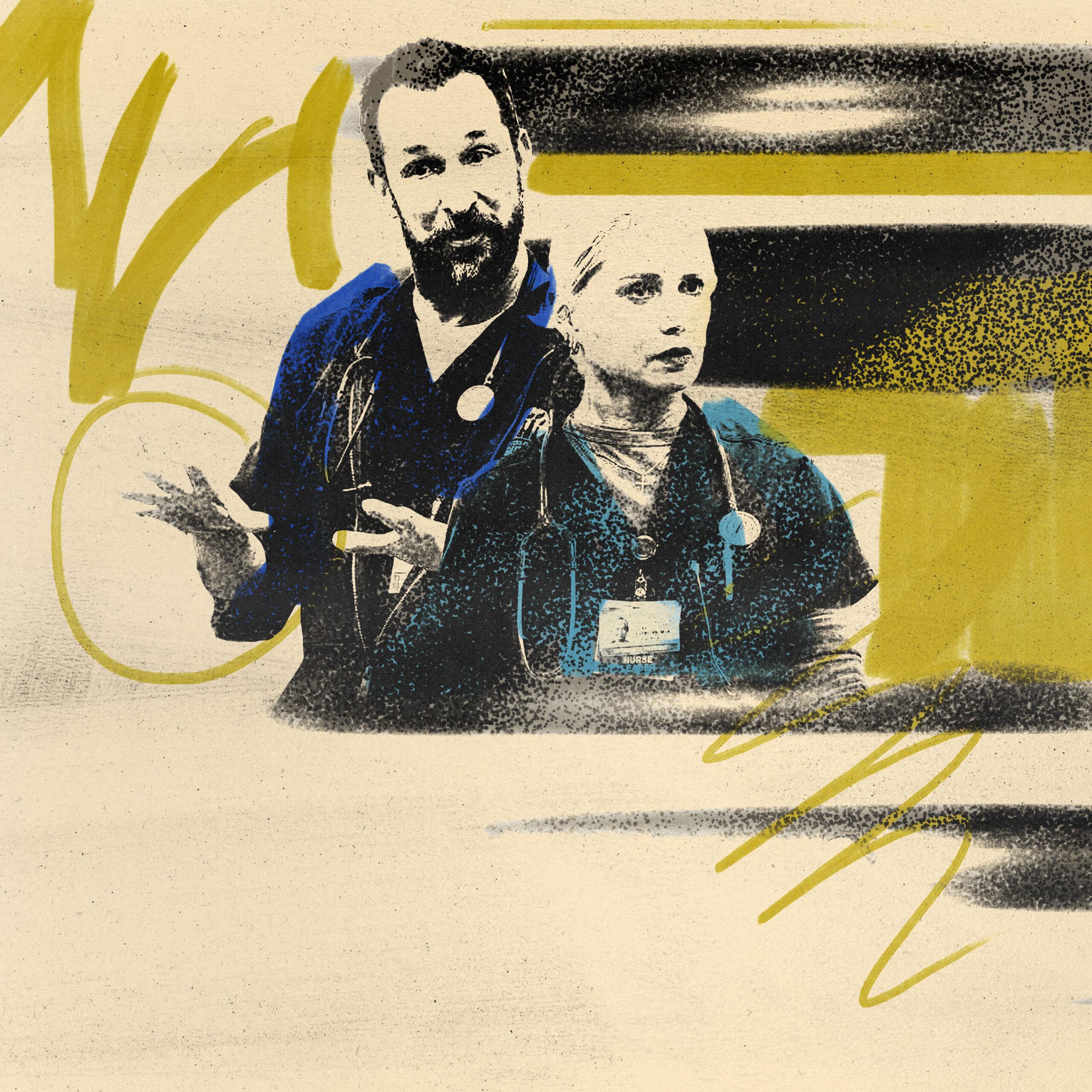 The Microexpressions: How The Pitt Shows Rather Than Tells - visual representation