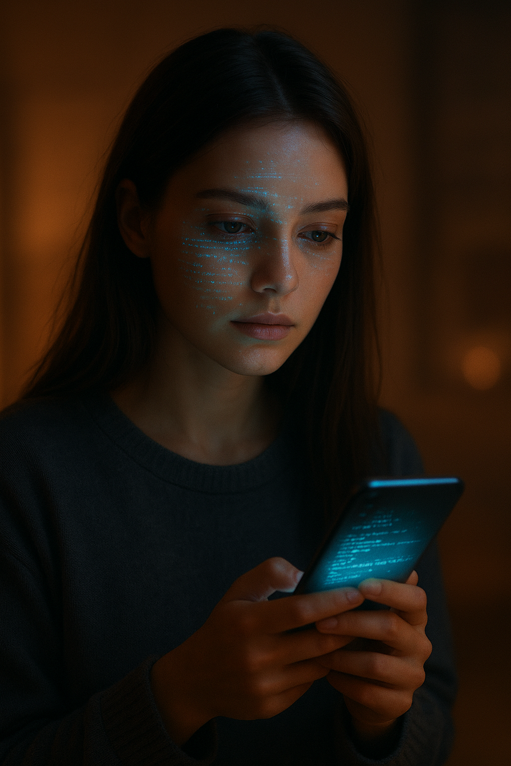 The Future of AI and Human Connection - visual representation