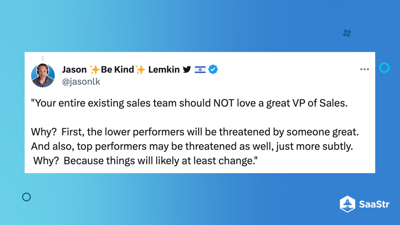 Recommendations for Hiring the Right VP of Sales - visual representation