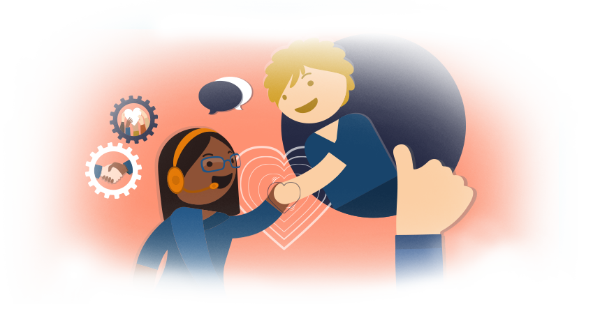 The Growing Demand for Human Interaction - visual representation