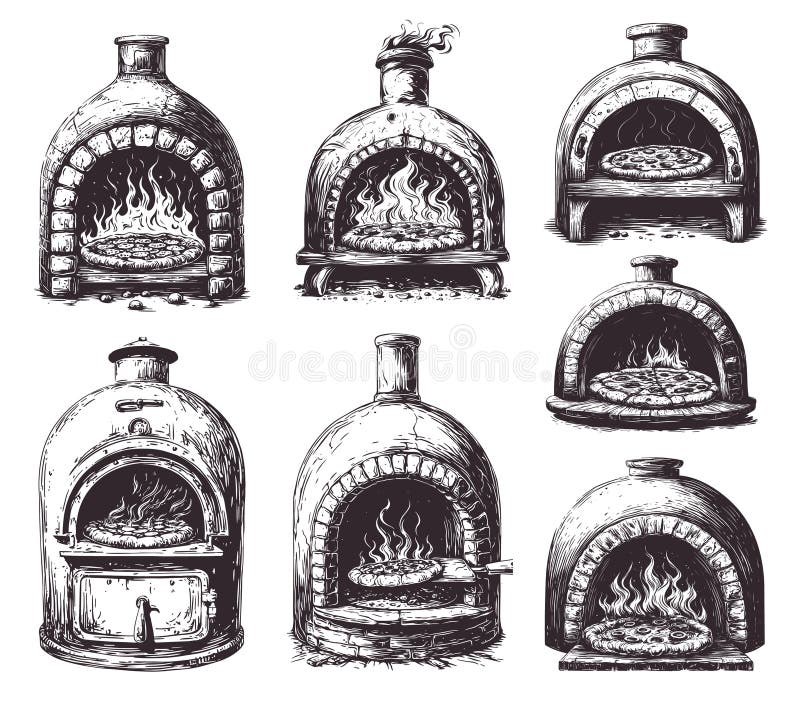 The Evolution of Home Pizza Ovens - contextual illustration