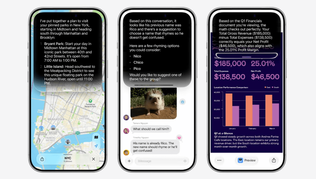 Smarter Siri Suggestions - contextual illustration
