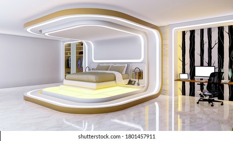 The Future of Smart Beds - contextual illustration