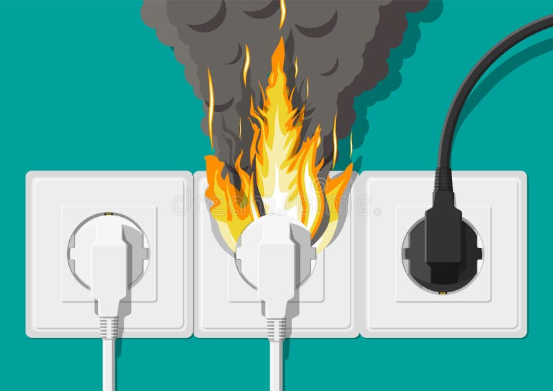 Why Plugging a Power Strip into a Smart Plug is Risky - visual representation