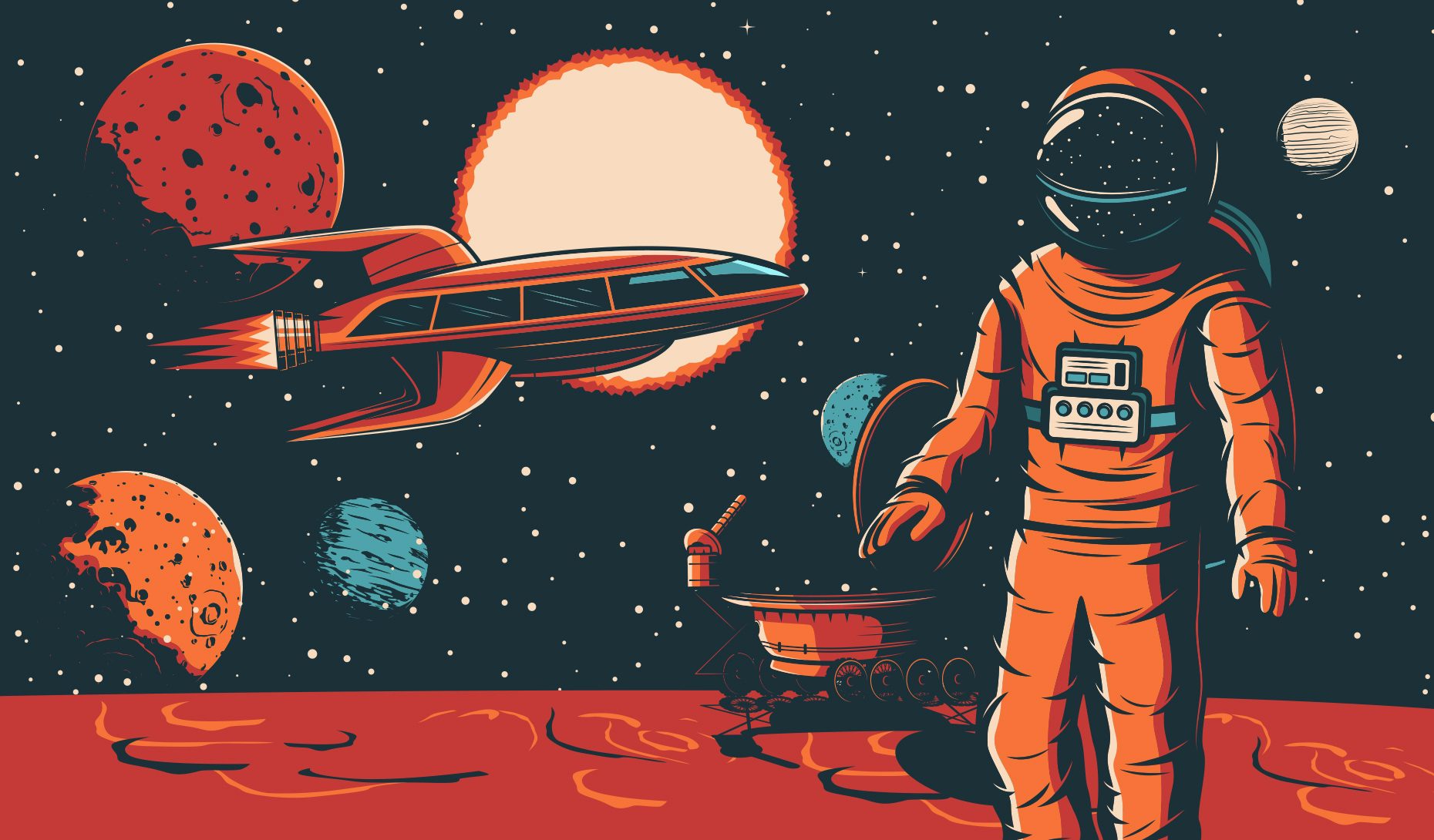 The Future of Retro Tech - contextual illustration