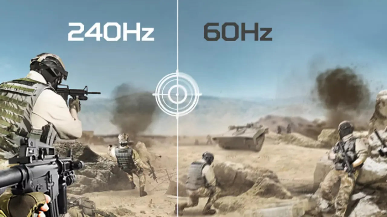 The Technical Edge: 1440p Resolution and 180 Hz Refresh Rate - visual representation