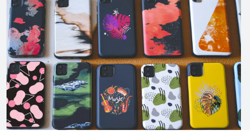 The Anatomy of a Selfie Phone Case - visual representation