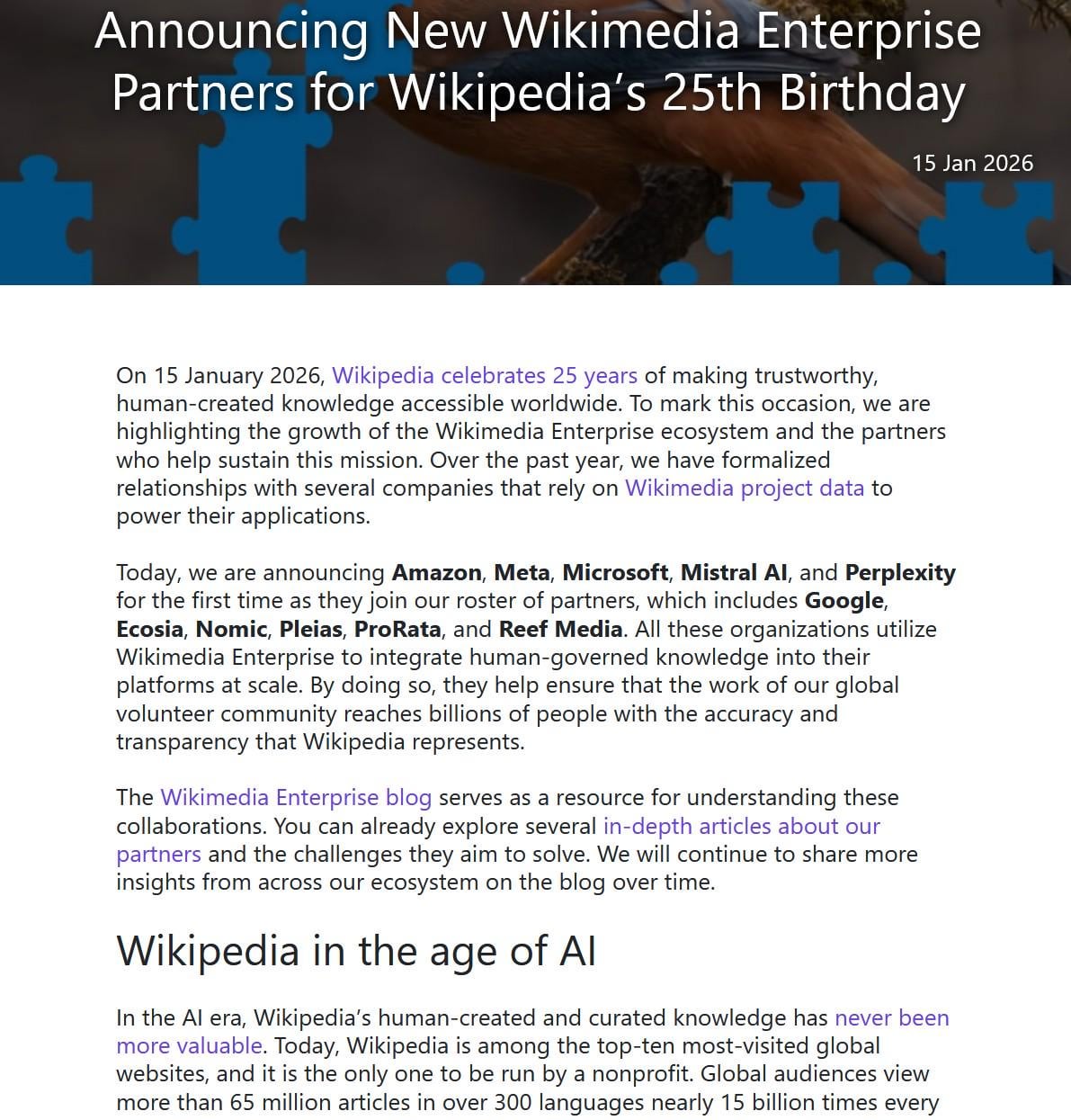 The Precedent: Other Knowledge Projects Watching Closely - visual representation