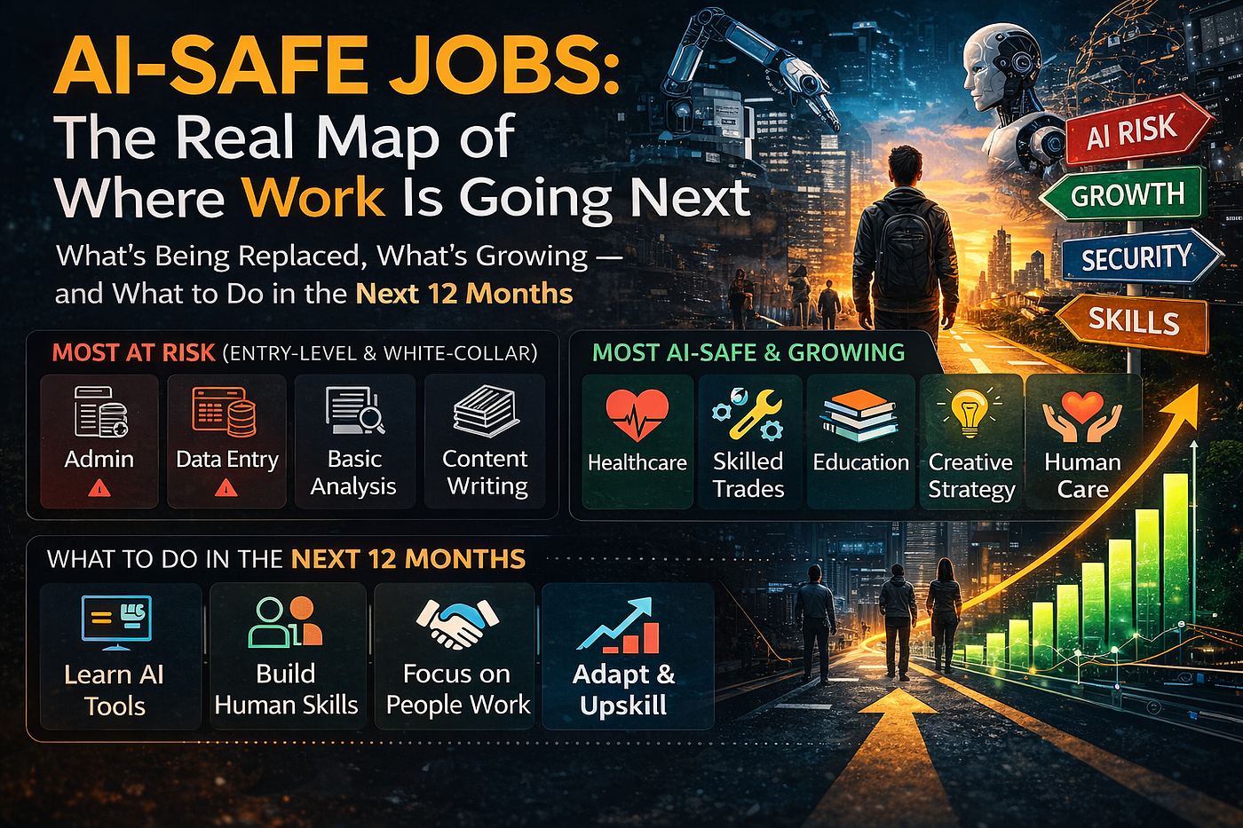 AI and the Economy - visual representation
