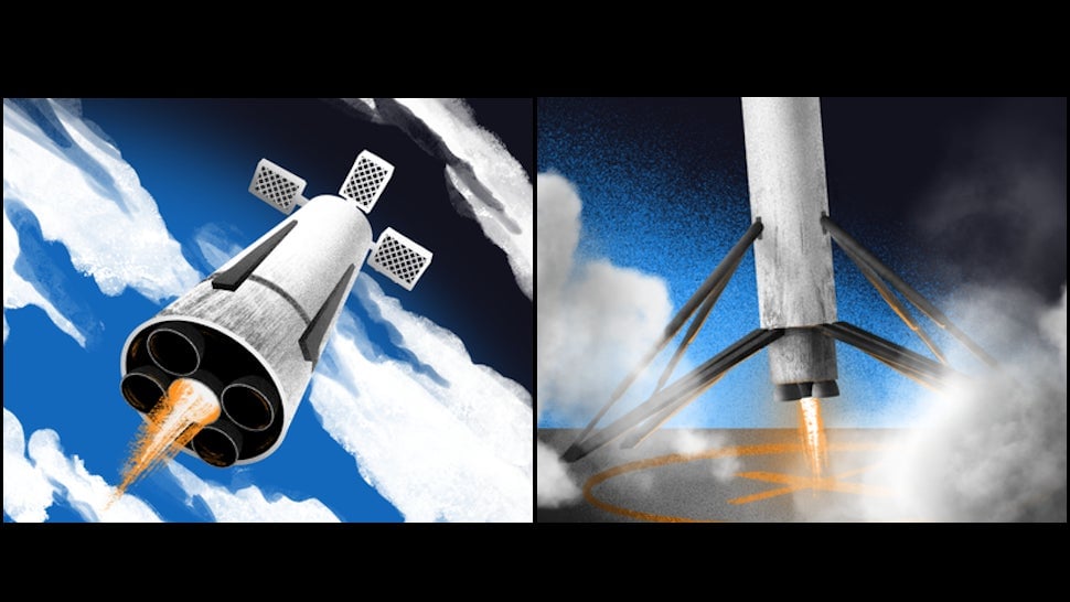 Case Study: Space X's Path to Reusability - visual representation