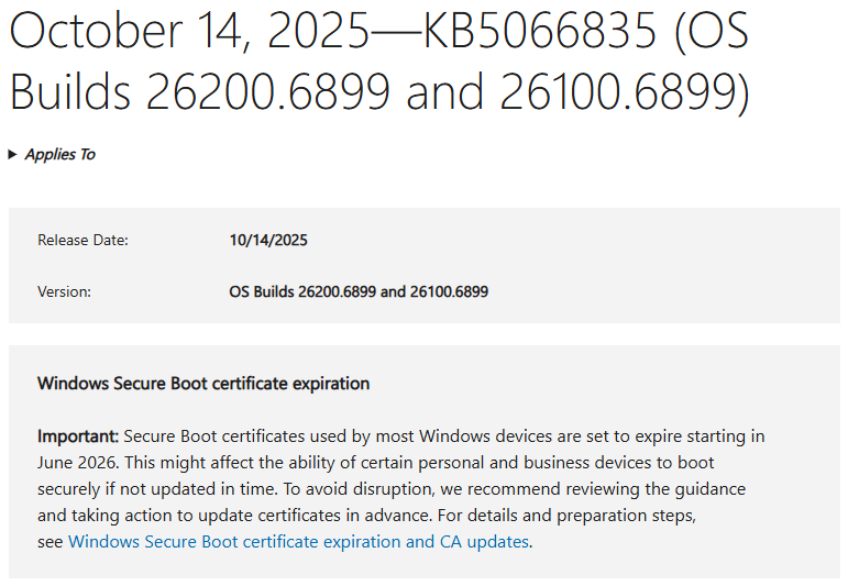 The Boot Process and Certificate Verification - visual representation