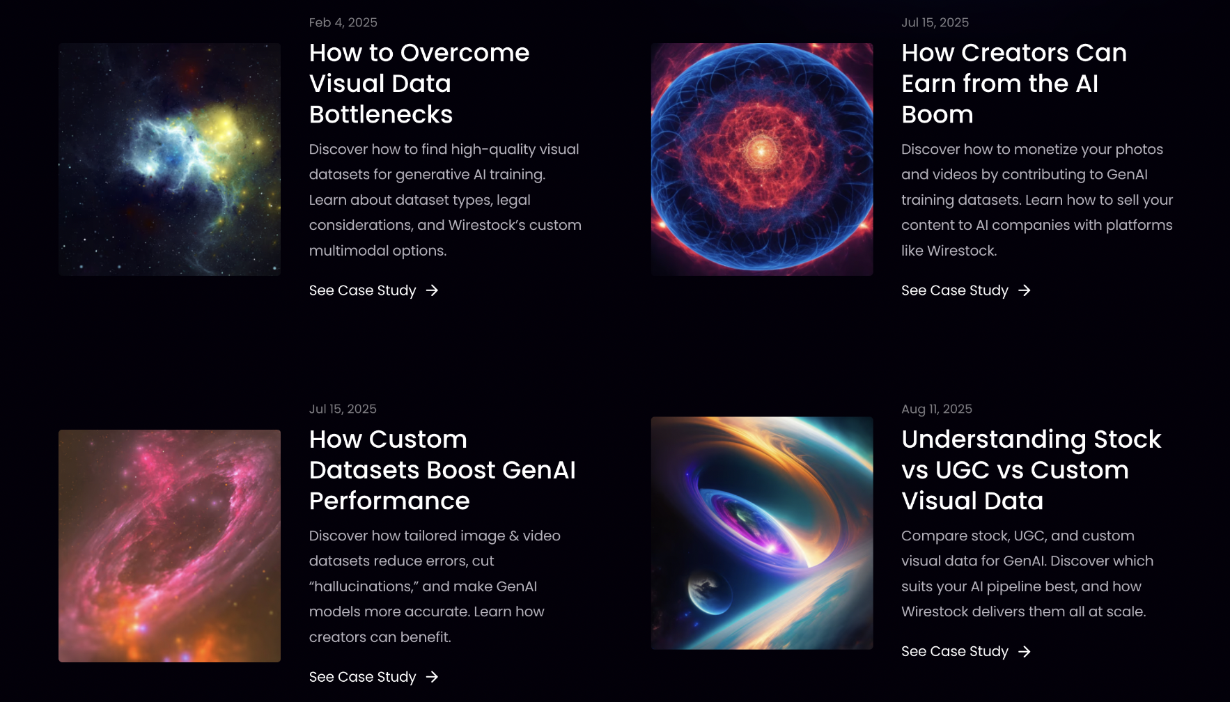 Future Trends in Creative Data Provision - visual representation