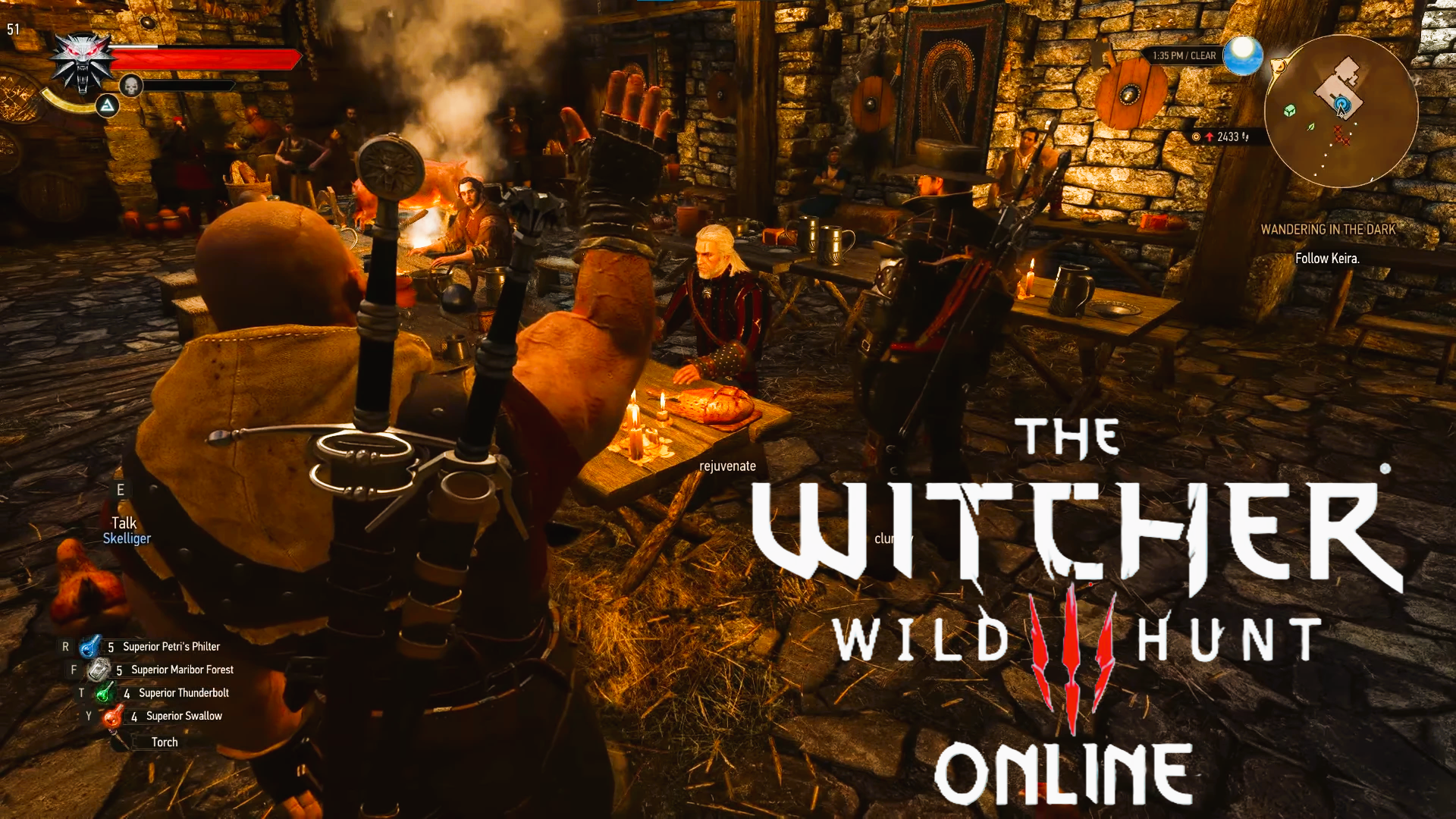 The Roleplay Communities Using Witcher Online - visual representation