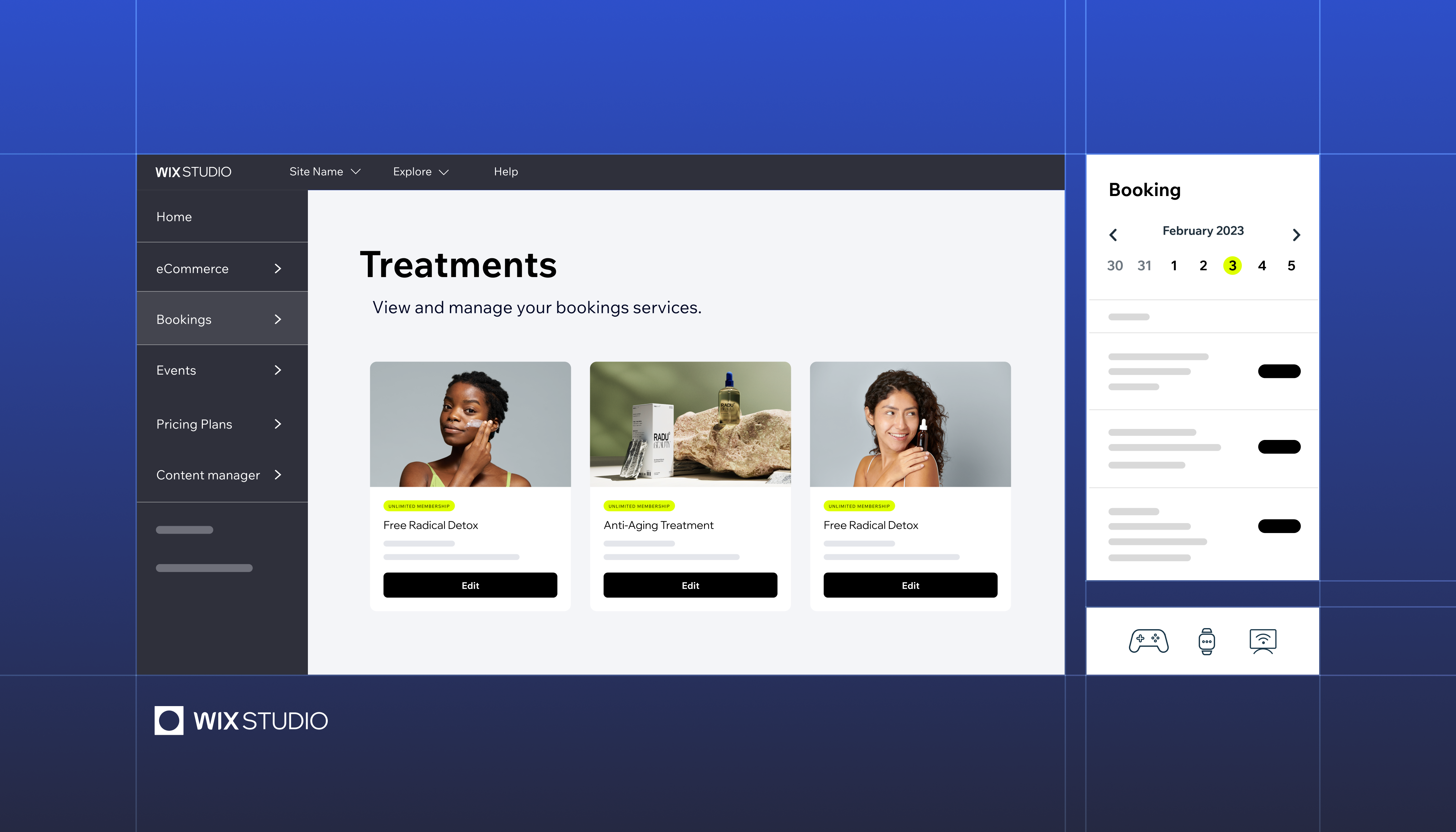 Comparison: Wix Studio vs. Major Competitors - visual representation