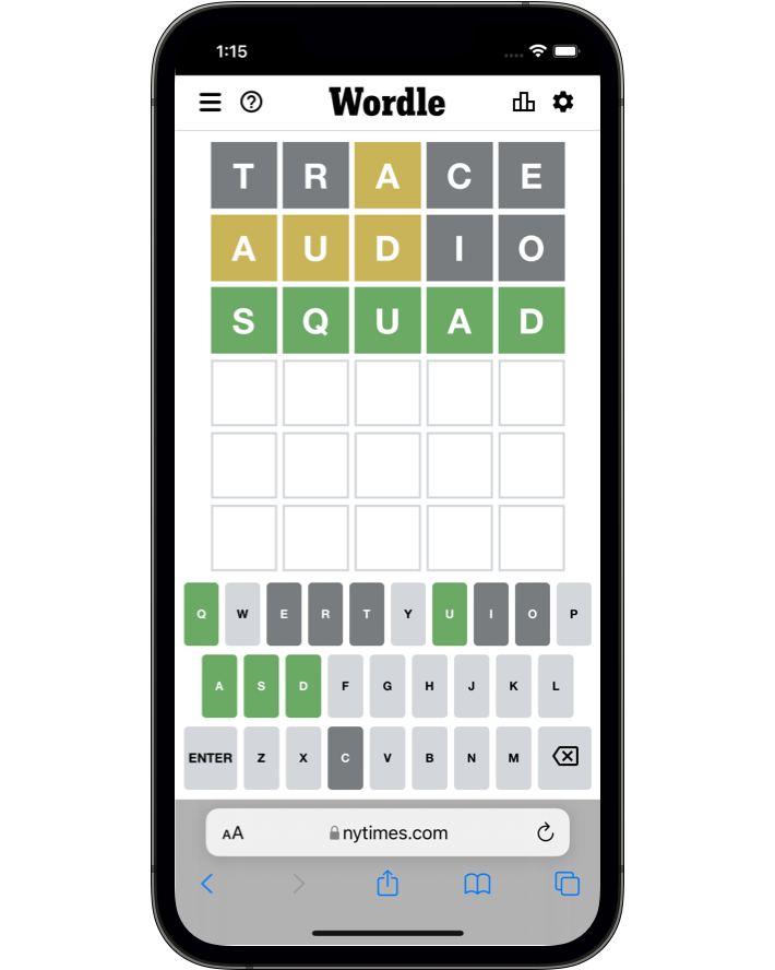 Wordle's Transition to Television - visual representation