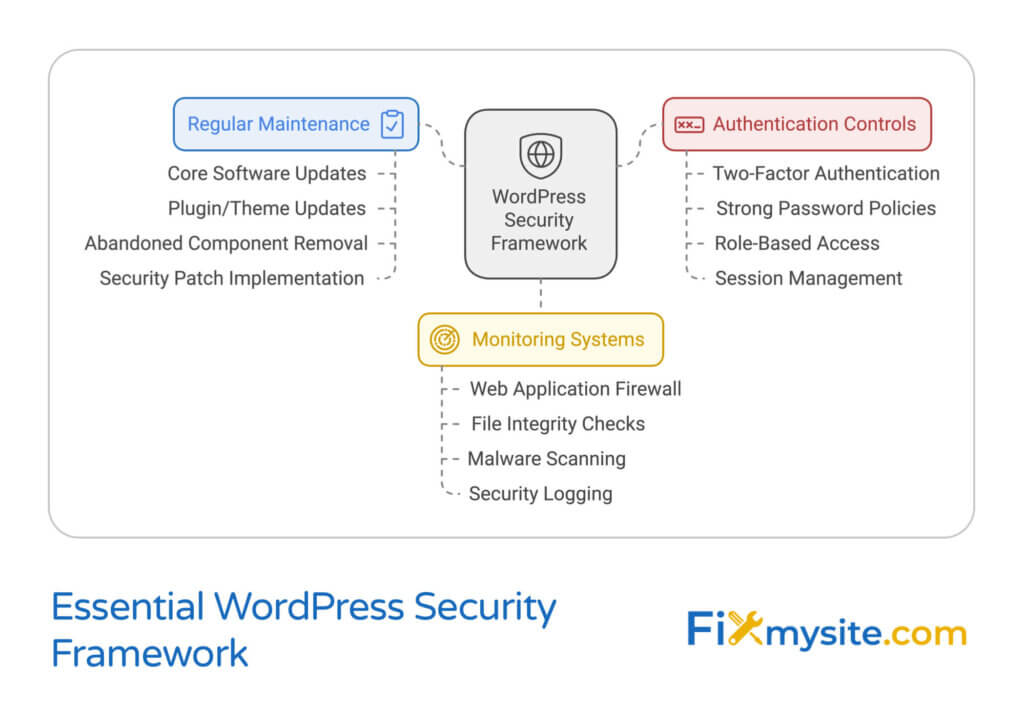 Practical Security Checklist: Going Forward - visual representation