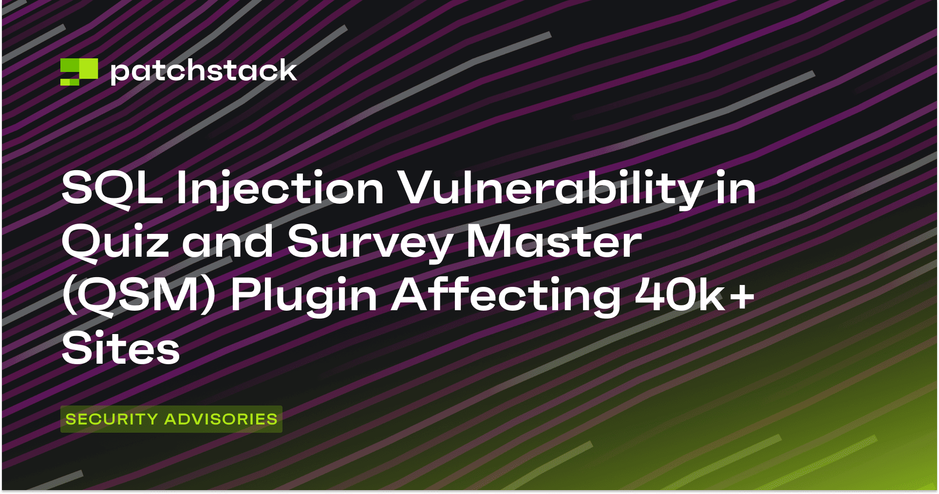 Immediate Actions: Patch Your Site Now - visual representation