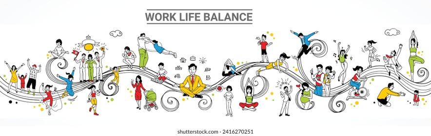 Balancing Work and Personal Life - contextual illustration