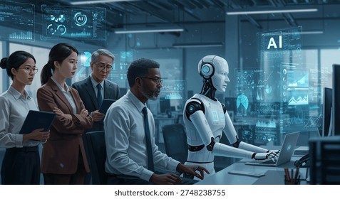 The Rise of AI in Management - contextual illustration