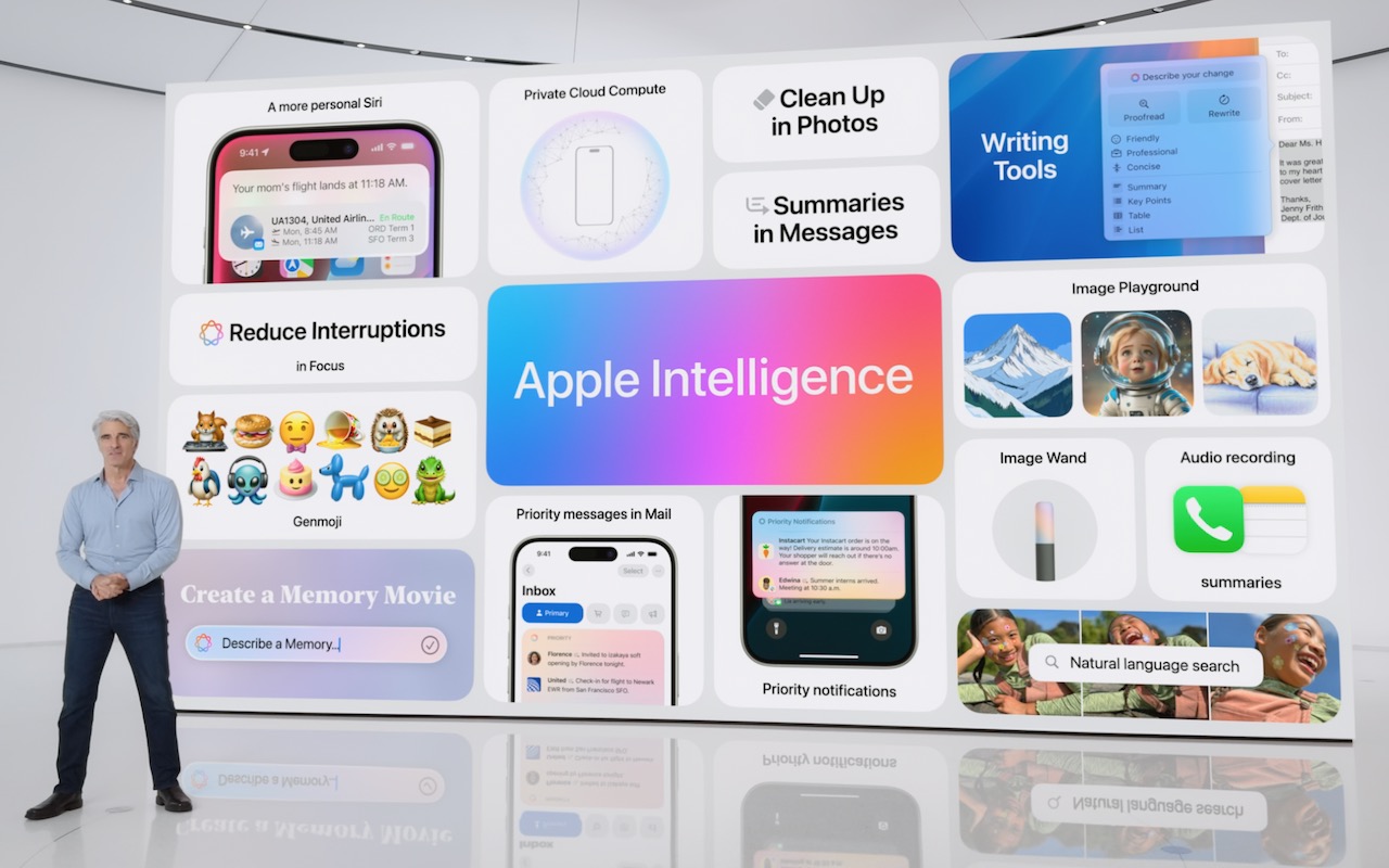 Apple Intelligence: A New Era of AI - visual representation