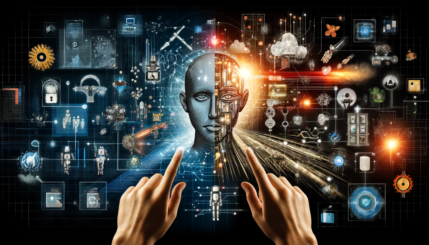 The Role of AI and Automation in Enhancing Security - contextual illustration