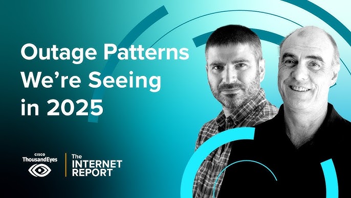 The Ripple Effects Across the Internet - visual representation