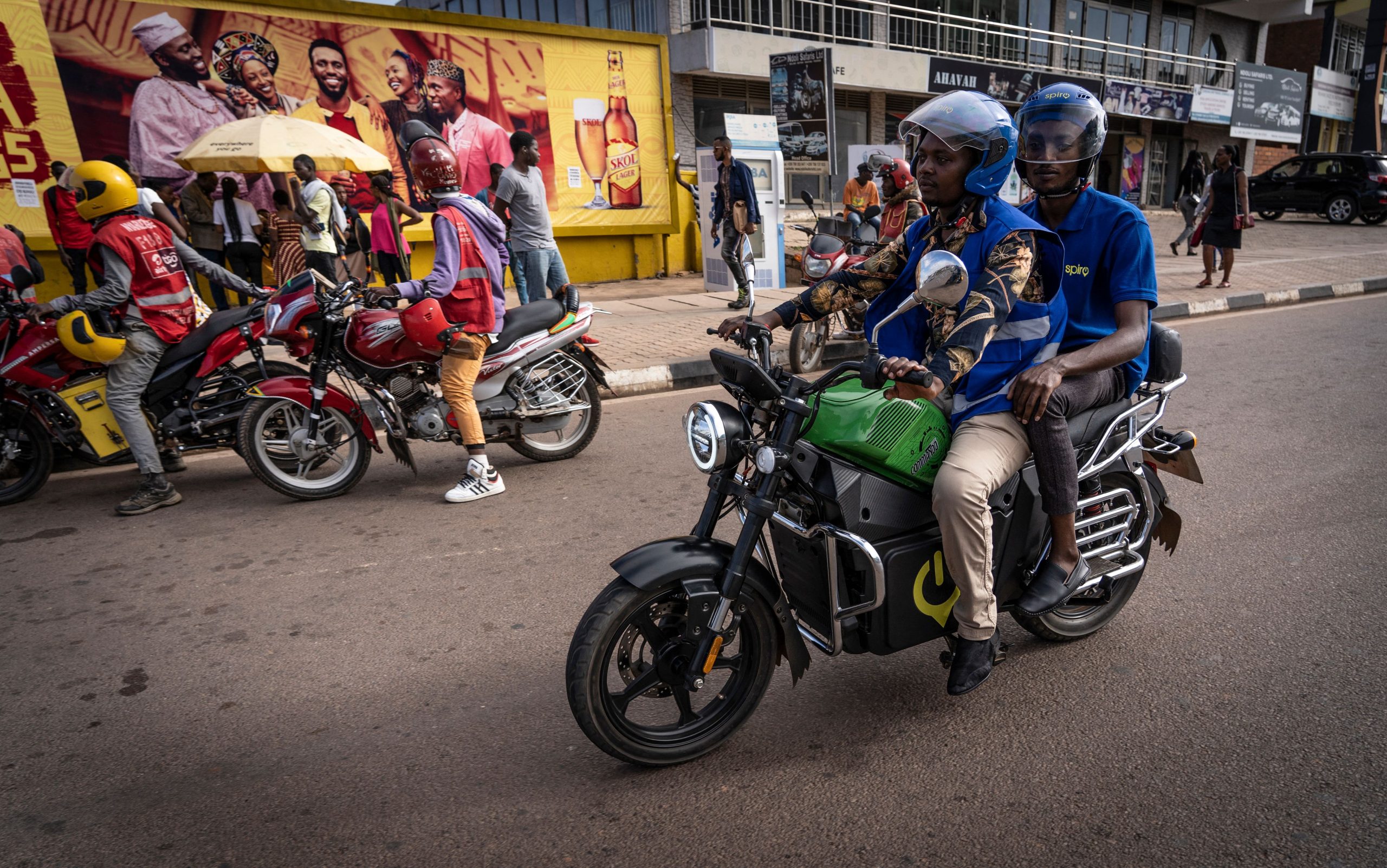 The Rise of Electric Motorbikes in East Africa - visual representation